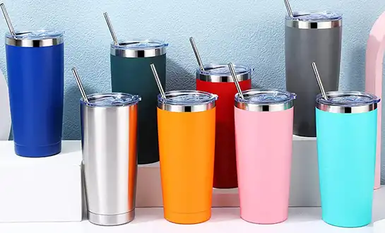 Eco-Friendly Stainless Tumblers Restaurant Café Supply Bulk